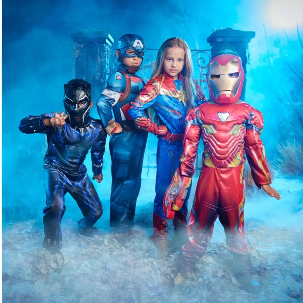 Disney Avengers Black Panther Light-Up Costume for Kids